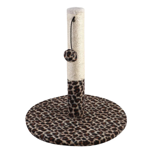 Pets Club Cat Scratcher Pole With Plush Toy - 35*35*40 Cm