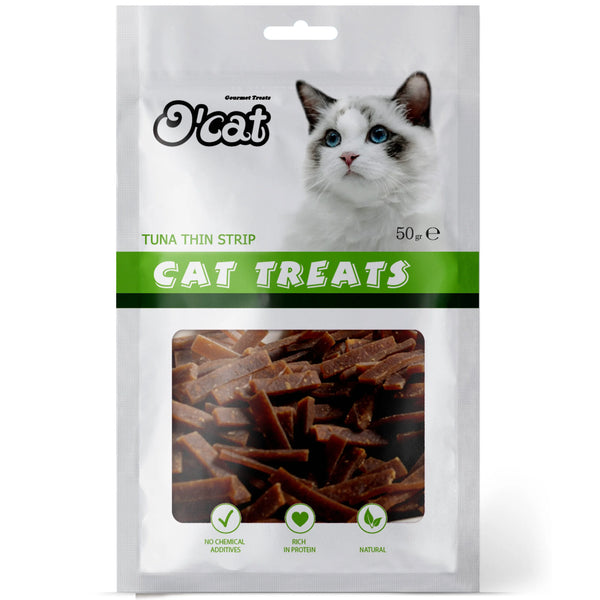 O’Cat Tuna Mini Strip Snack-50G