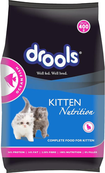 Drools Kitten Cat Dry Food Ocean Fish 400g