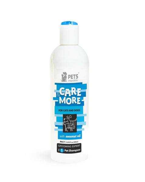 Pets Republic Care & More With Coconut Oil Shampoo 500ml