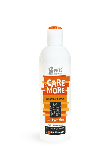 Pets Republic Care  More With Keratine Shampoo 500ml