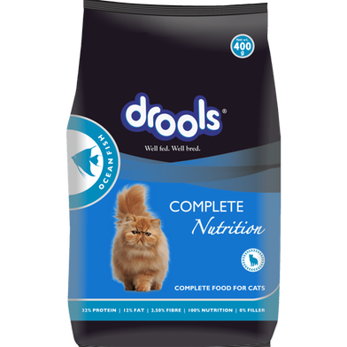 Drools Adult Cat Dry Food Ocean Fish - 400gm