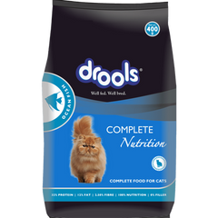 Drools Adult Cat Dry Food Ocean Fish - 400gm