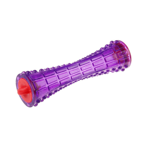 Treat Dispenser “Johnny Stick’ TPR Transparent Purple 6171