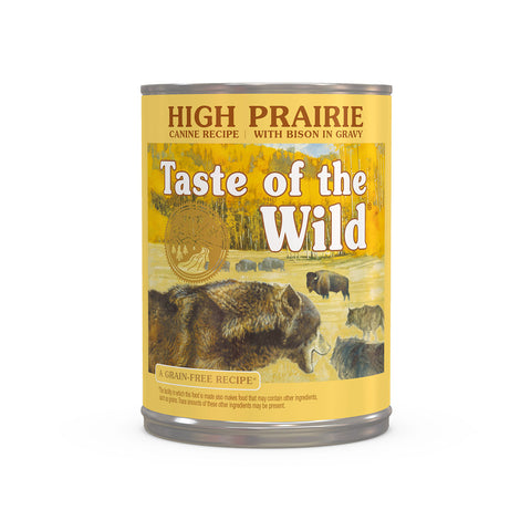 High Prairie Canine Recipe with Bison in Gravy 374gr