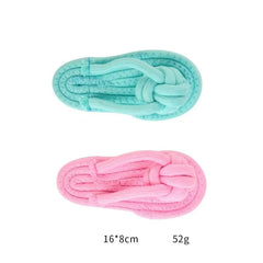 Pets Club Slipper Shaped Natural Cotton Chew Toys For Dogs