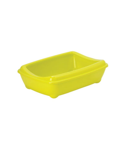 Moderna Arist-O-Tray-Cat Litter Tray Yellow/M