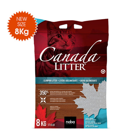 Canada Litter 8KG – Baby Powder