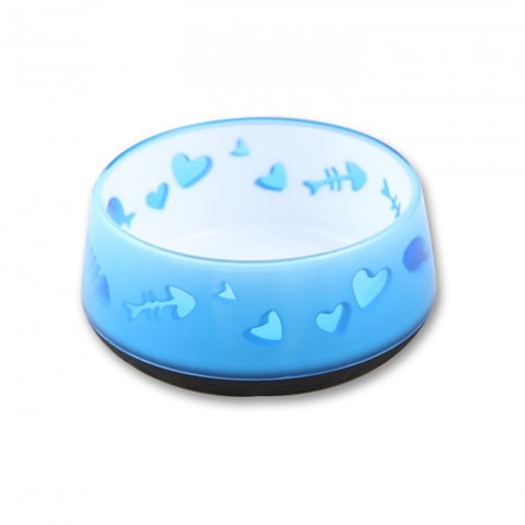 Cat Love Bowl - Blue