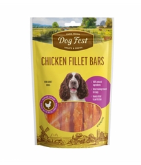 Dog Fest Chicken Fillet Bars For Adult Dogs - 90g (3.17oz)