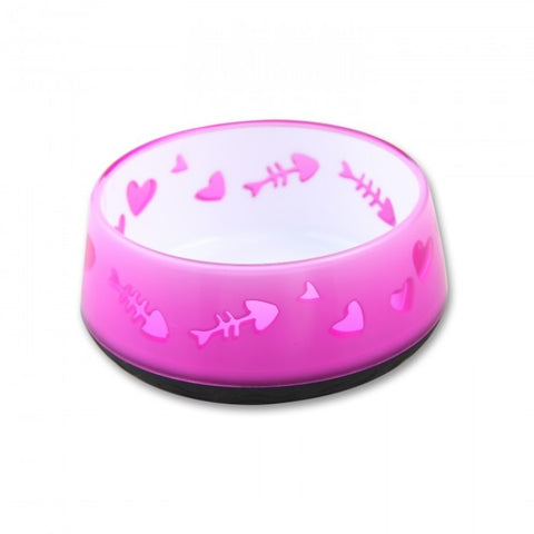 Cat Love Bowl - Pink