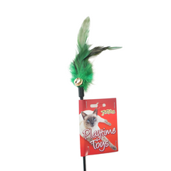 Kat Tikkler Feather with Bell - Assorted Colours MI3895-D