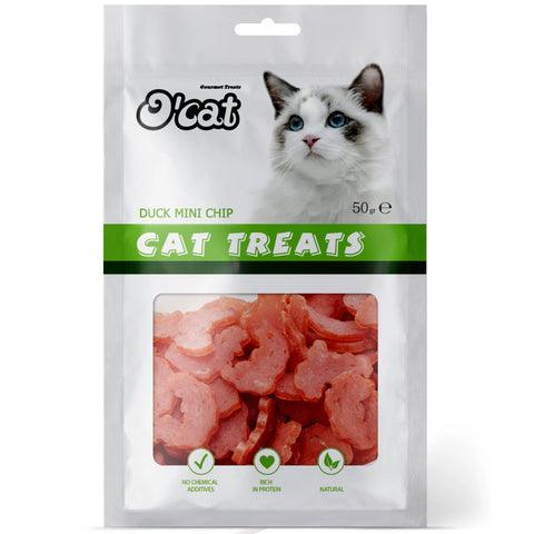 O’Cat Duck Mini Chip Snack-50 G