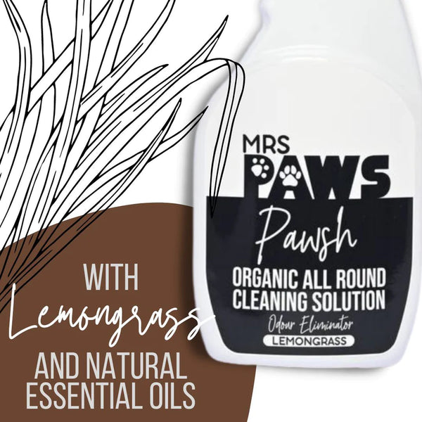 Mrs Paws “Pawsh” Organic All Round Cleaning Solution 750 ML