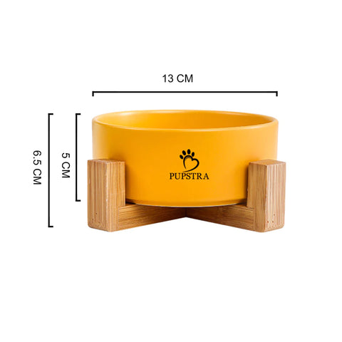 Pupstra Ceramic Bowl Yellow