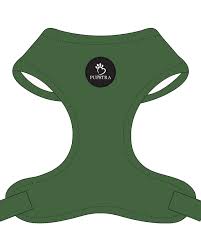 Pupstra Adjustable Harness Green XS