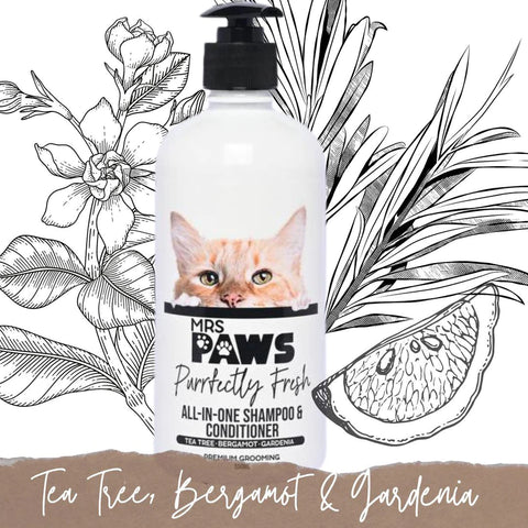 Mrs Paws "Purrfectly Fresh" All In One Shampoo & Conditioner 500 ML