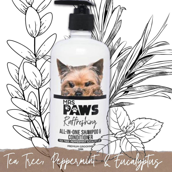 Mrs Paws “Ruffreshing” All In One Shampoo & Conditioner 500 ML