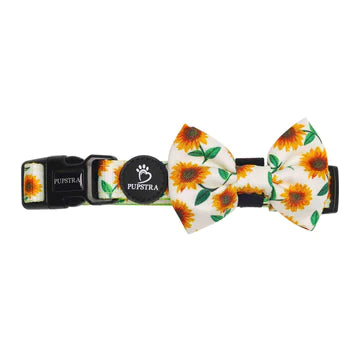 Pupstra Collar/ Bow Tie Sunflower XS
