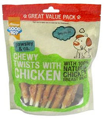 Chewy Chicken Twists -  320g Value Pack
