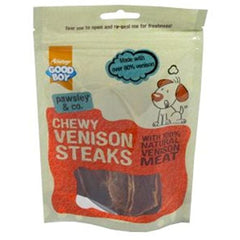 Chewy Venison Steaks - 80G