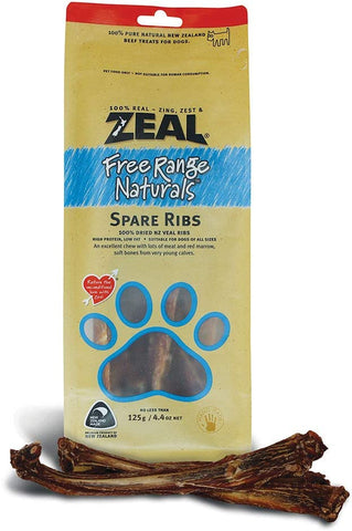 Zeal Free Range Naturals Spare Ribs Dog