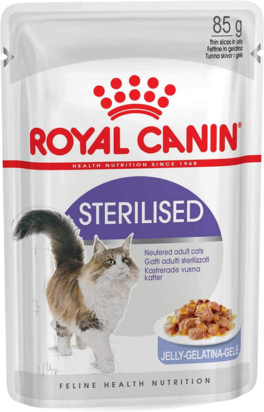 Feline Health Nutrition Sterilised Jelly/ Cat Wet Food Pouches