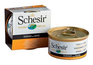 Schesir Cat Wet Food Tuna Aloe Jelly