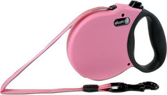 Adventure retractable leash, 3 m - Extra-Small - Pink