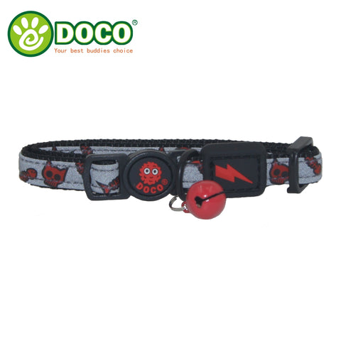 Doco Reflective Cat Collar (Dcat011)-Red