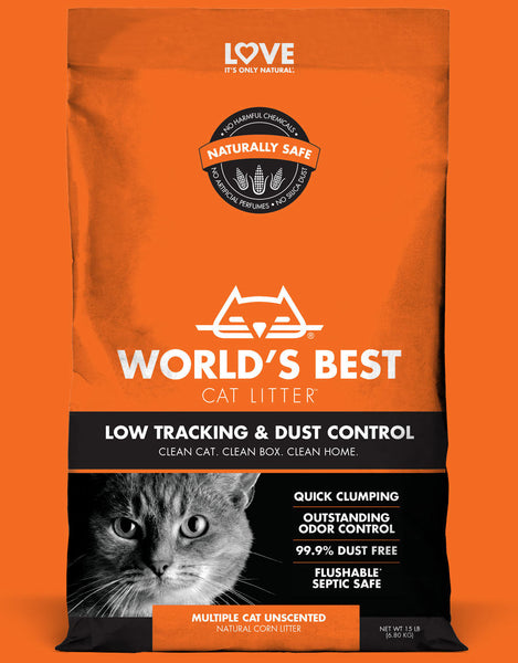 World's Best Advance Low Tracking Dust Control Unscented 28LB