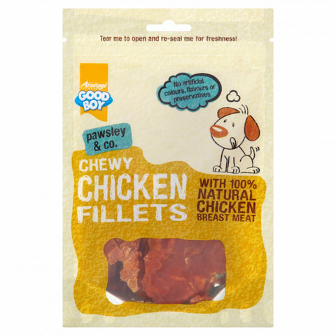 Chewy Chicken Fillets - 80G