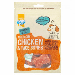 Crunchy Chicken & Rice Bones - 100G