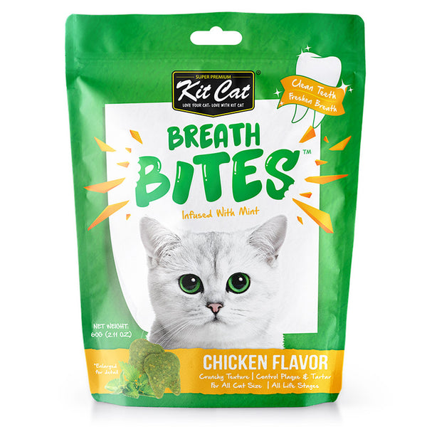 Breath Bites Chicken Flavor For Cat