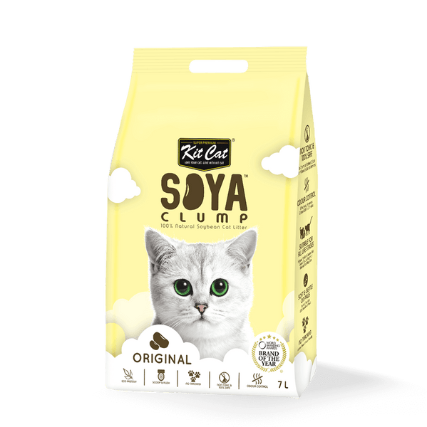 Kit Cat Soya Clump Soybean Litter – Original 7L