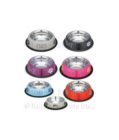 Kumar Steel Steel Colored Bowl 0.70L