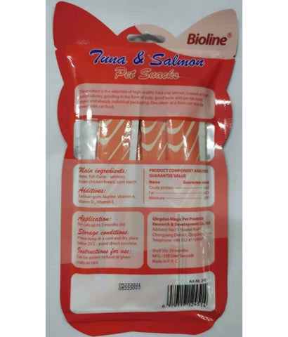 Bioline Cat Treats- Tuna Salmon