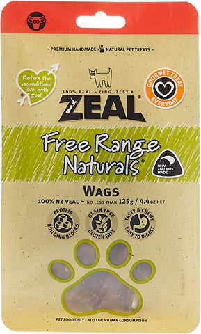 Free Range Natural Dried Wags Dog Treat