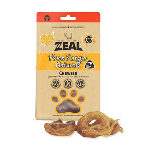 Zeal Dried Chewies- 125kg