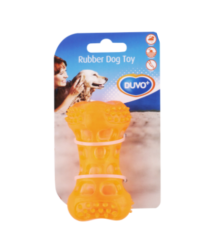 Orange shop dog toy