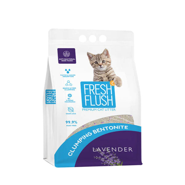 Fresh Flush 10 LT Lavender Scented Cat Litter