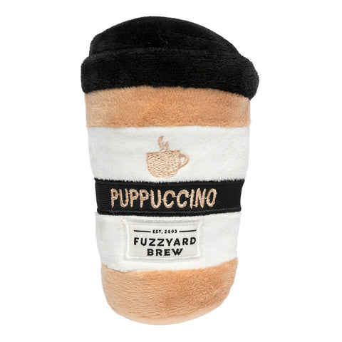 FuzzYard Soft Plush Dog Toy - Take Away Coffee