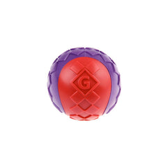 Gigwi Ball Squeaker Red and Purple