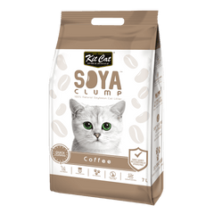 Kit Cat Soya Clump Soybean Litter – Coffee 7L