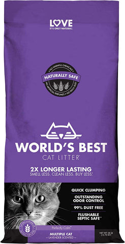 World Best Cat Litter Lavender