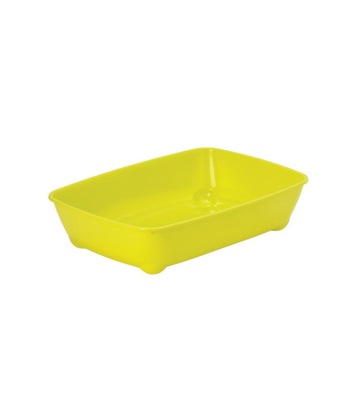 Moderna Arist-O-Tray-Cat Litter Tray- M- Lemon color