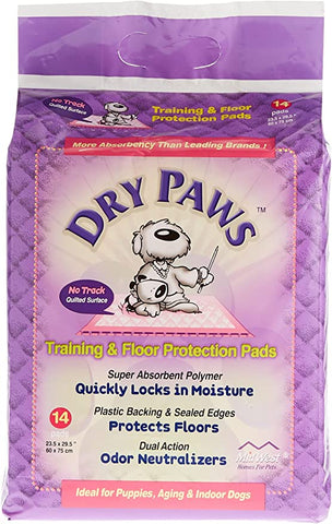 Mw Dry Paws Sm Pads