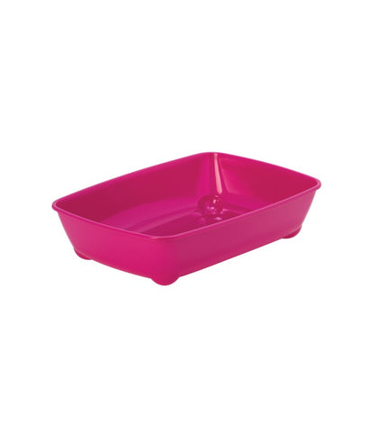 Moderna Arist-O-Tray-Cat Litter Tray- Pink -M