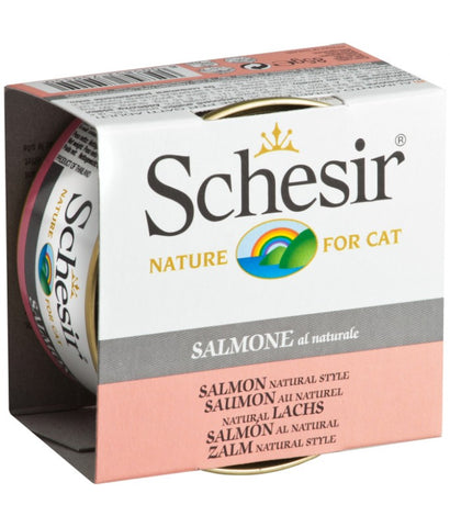 Schesir Cat Wet Food - Salmon Natural Style