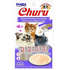 Inaba CIAO Churu Chicken with Shrimp Flavor Recipe 56g